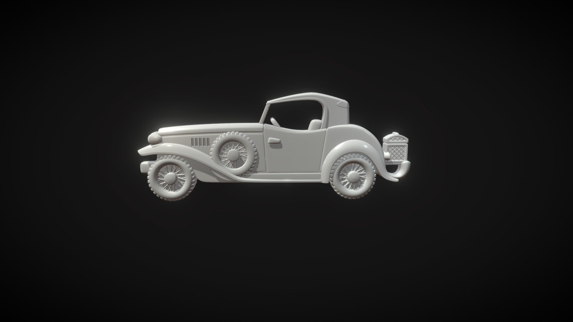 Retro Car Relief - Buy Royalty Free 3D model by Skazok [a63eed1 ...