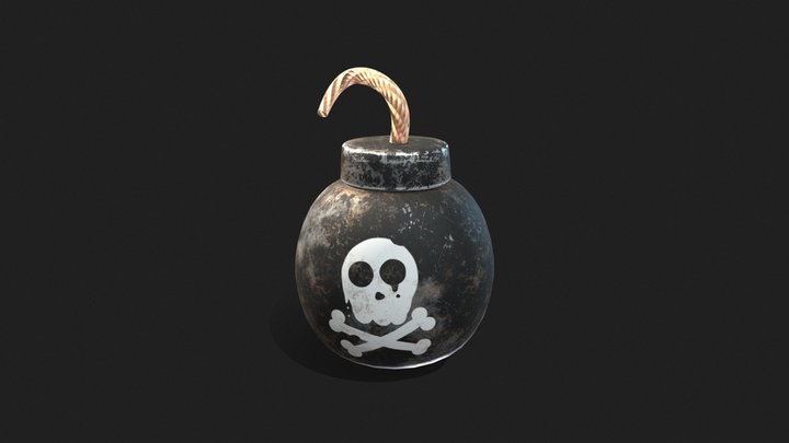 3D Bomb 3D Model