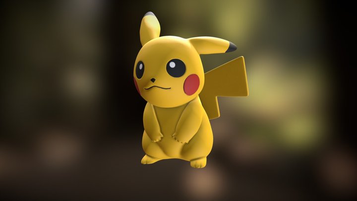 Pikachu 3D Model