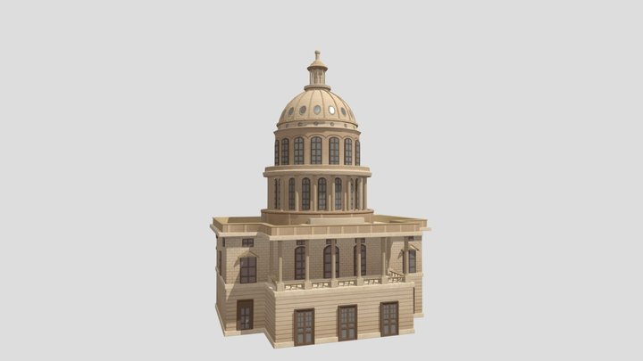 Capitol Building 3D Model