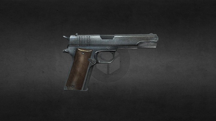 PSX Colt 1911 3D Model