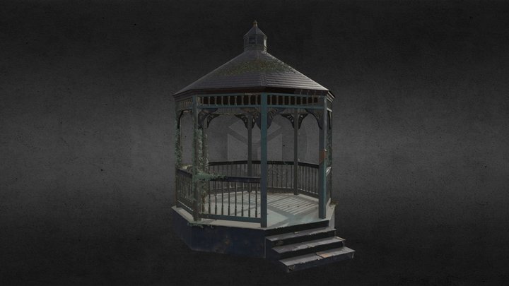 Haunted Mansion Project: Constance's Gazebo 3D Model