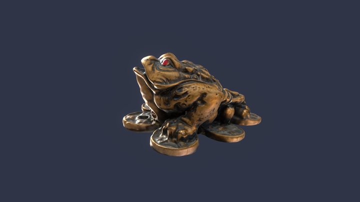 Frog 3D Model