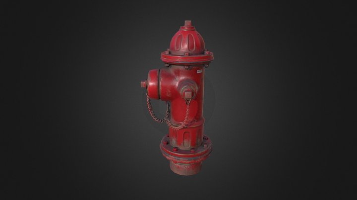 Fire Hydrant 3D Model