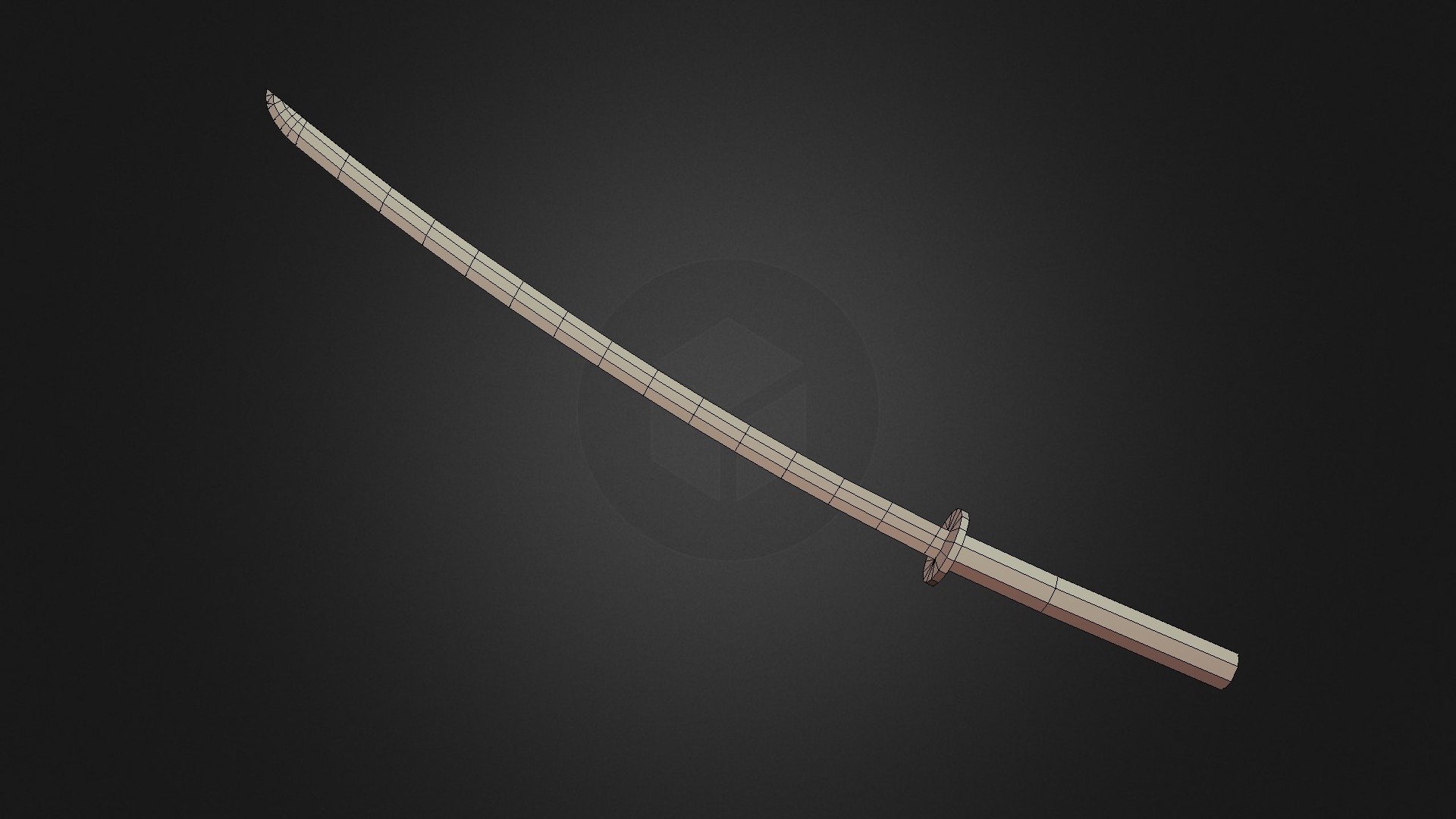 Katana - Download Free 3D model by Kanpai [a643dc5] - Sketchfab