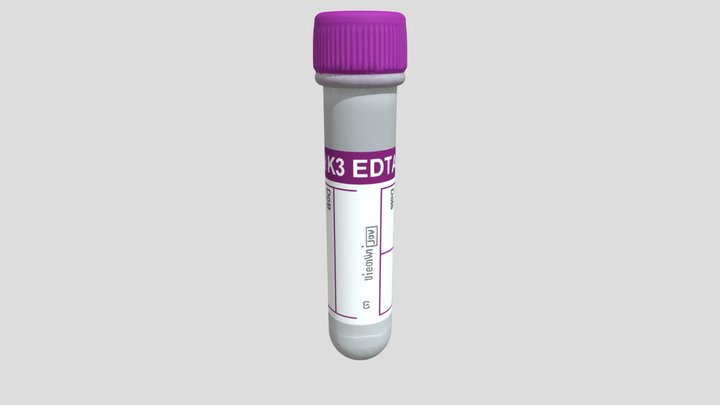 Vet Vial_with_ Purple_ Cap_obj – Modelo 3D gratuito STL