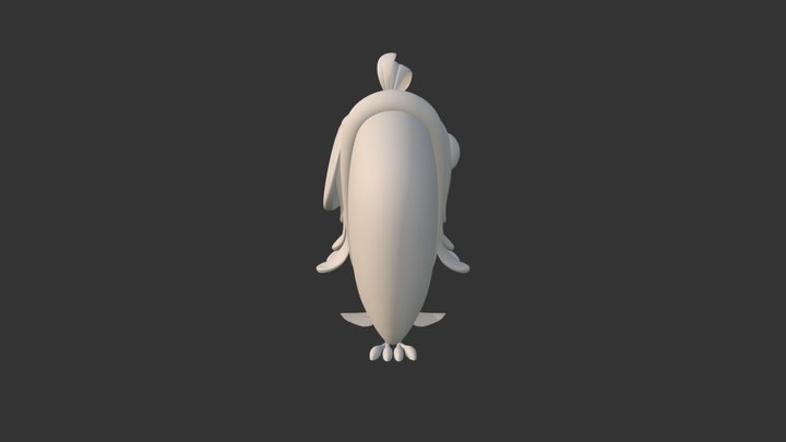 Papagaio Base up 3D Model