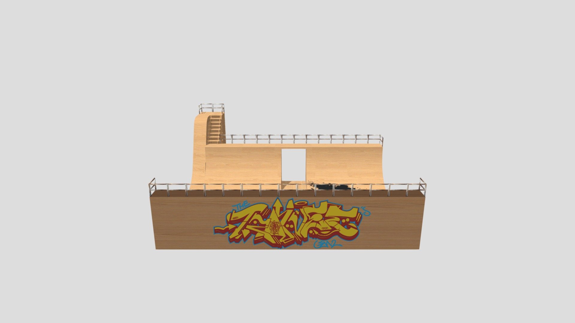 Assignment 5 - Halfpipe UV and Textured