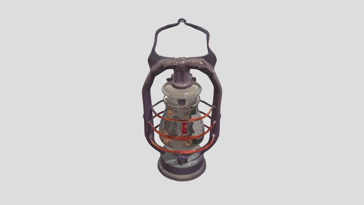 台灯模型 3D Model