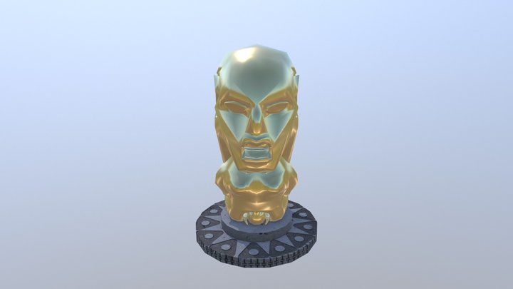 Golden Idol 3D Model