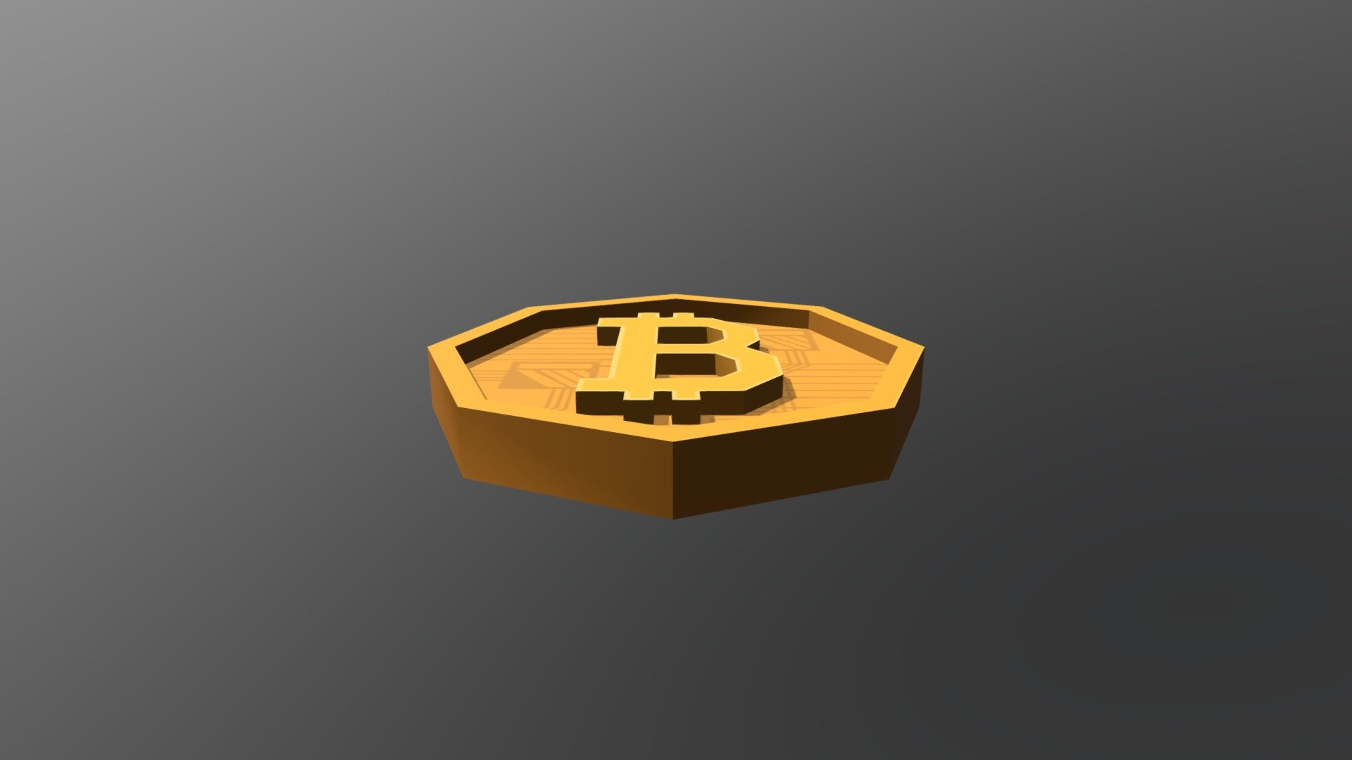 Bit Coin - 3D model by Destrsnow [a647260] - Sketchfab