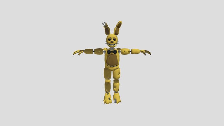 Withered Spring- Bonnie 3D Model