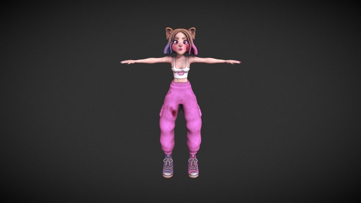 Enid from Wednesday 3D Model
