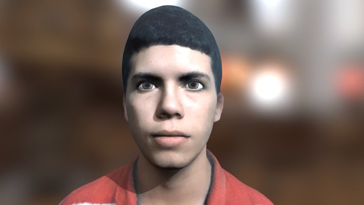 Rida sidi ben ali face animation 3d – Modello 3D gratuito STL