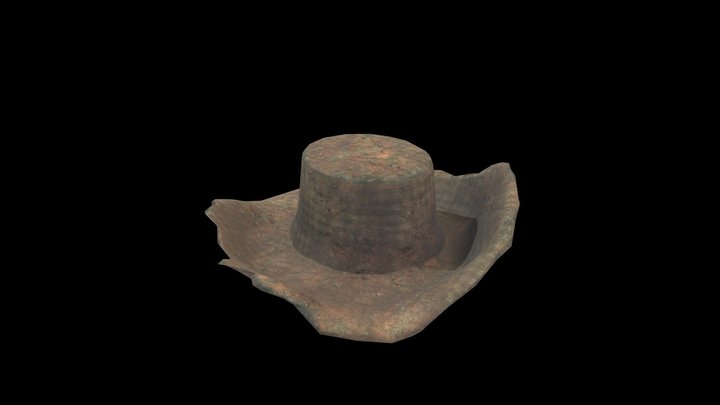 009- Zombi_hat-1.5k-02 – Kostenloses 3D-Modell STL