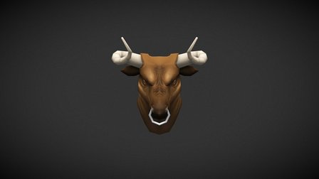 Minotaur Head 3D Model