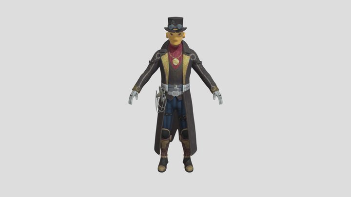 Andy_pubg 3D Model