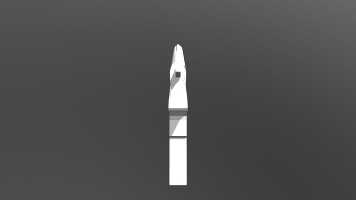 Colt 1911 low poly 3D Model