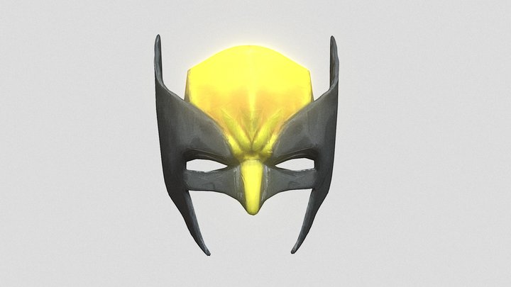 wolverine mask 3D Model
