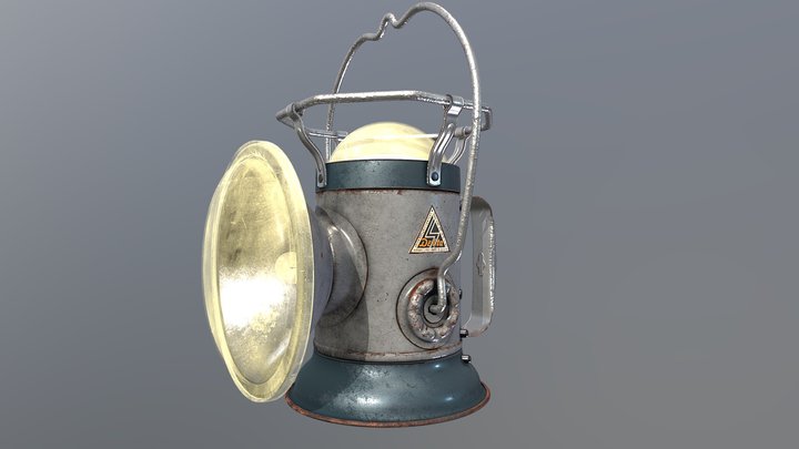 Lamp Delta 3D Model