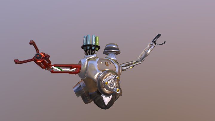 ButlerBot 3D Model