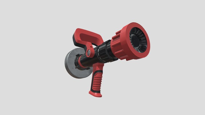 Fire Extinguishing Nozzle 3D Model