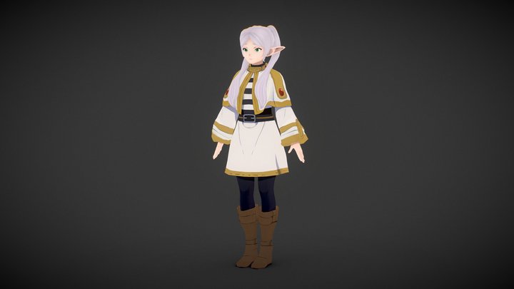 Frieren, from 葬送のフリーレン – Modelo 3D gratuito STL