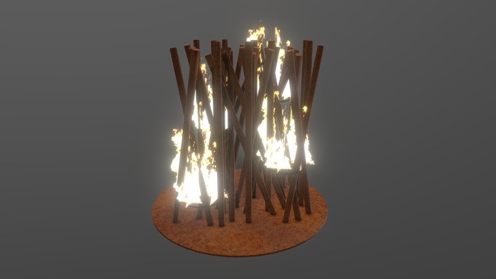 Firepit 3D models - Sketchfab