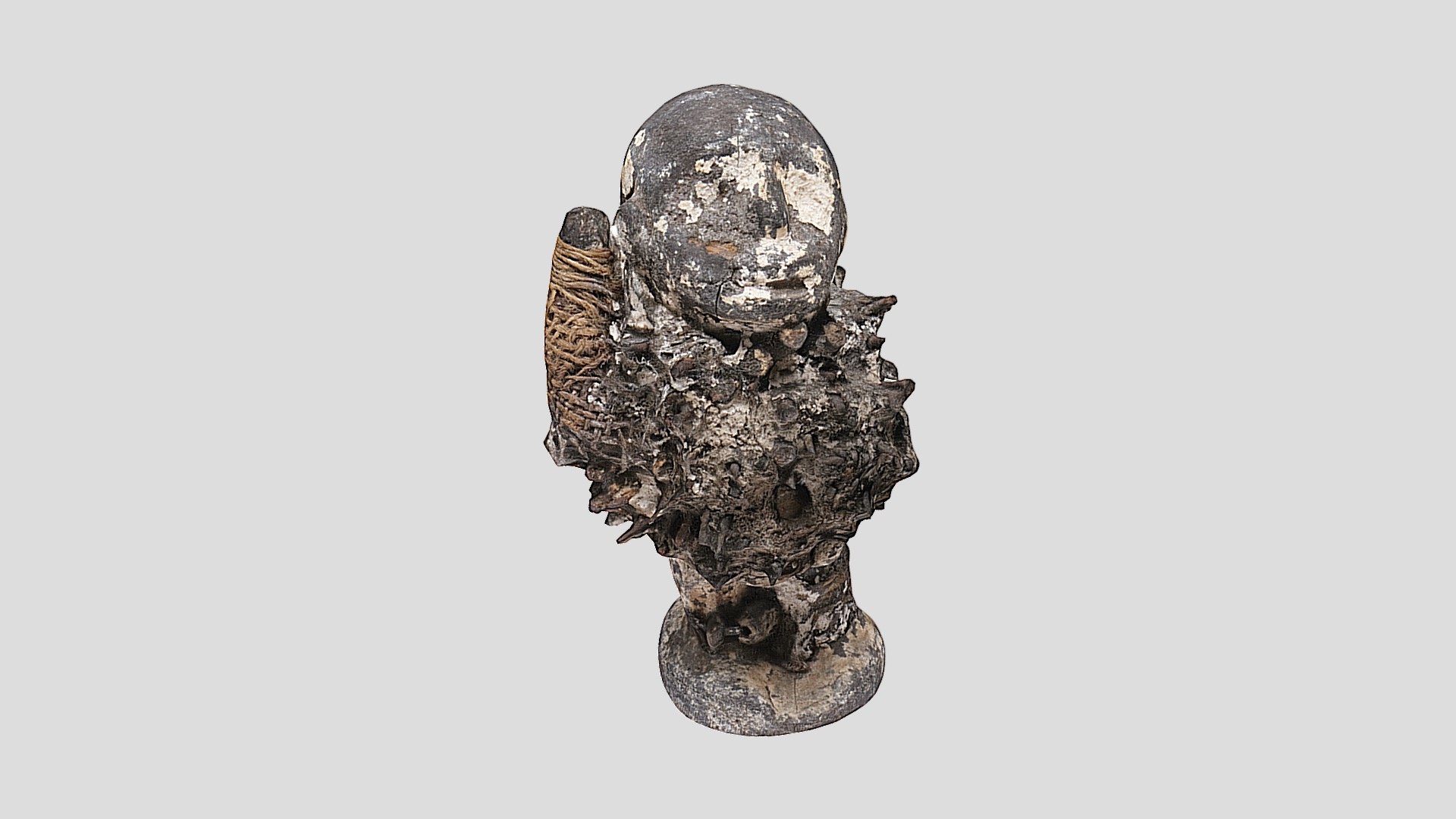 Congolese Nkisi — Sketchfab embed 3D viewer