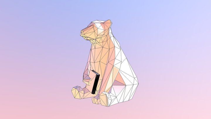 Медведь правленный-финальный 3D Model