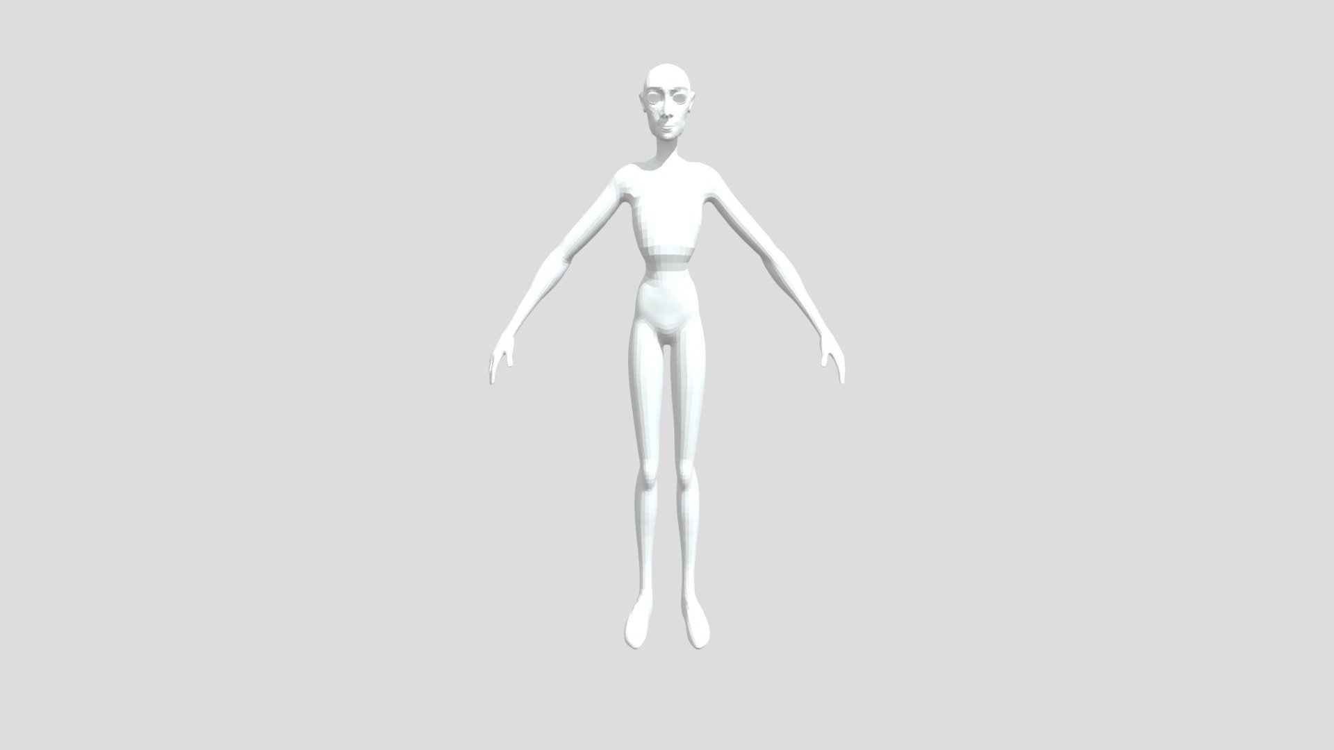 Stylized Basemesh Low Poly - Download Free 3D model by metekrts ...