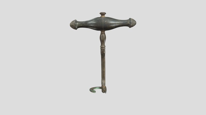 Garengeot Key from the 1700s 3D Model
