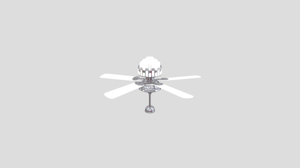 Crystal Ceiling Fan