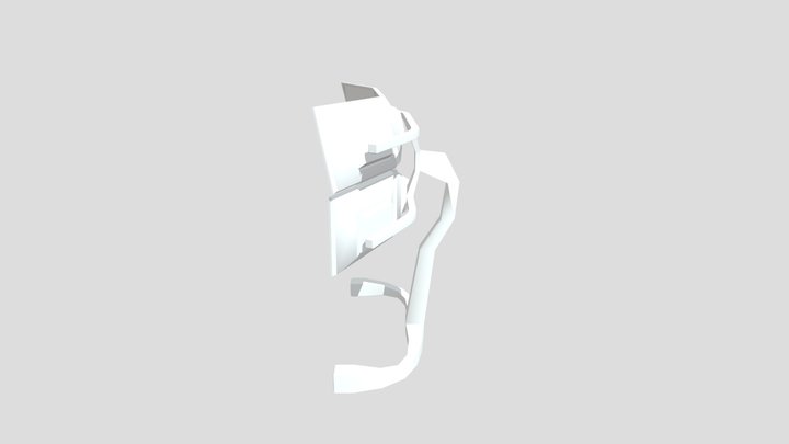 Monitor Wall 3D Model