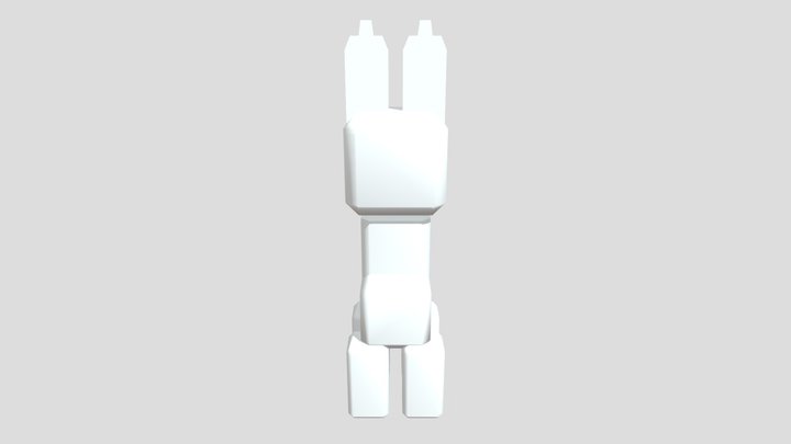 smile cat 3D Model