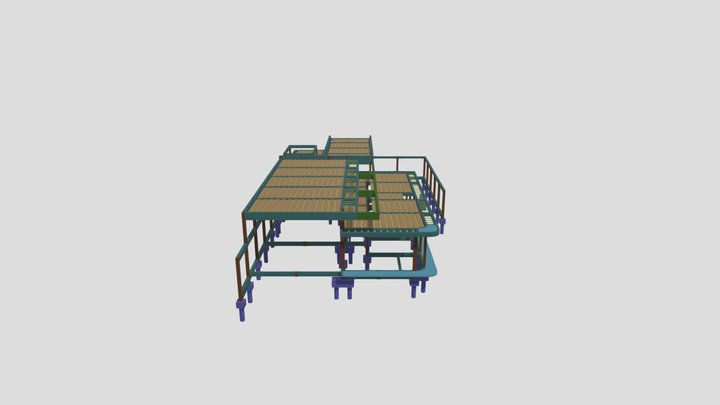 MODELO 3D ESTRUTURAL 3D Model