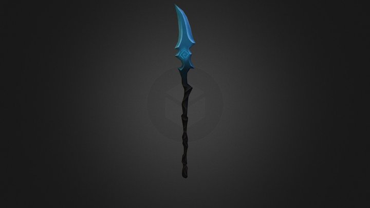 Spear Obj 3D Model