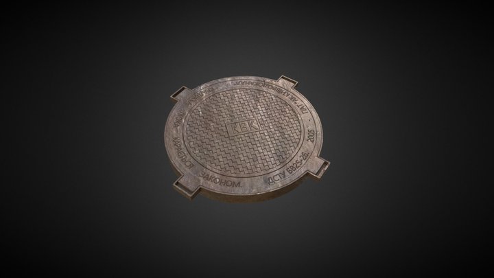 Manhole 3D Model