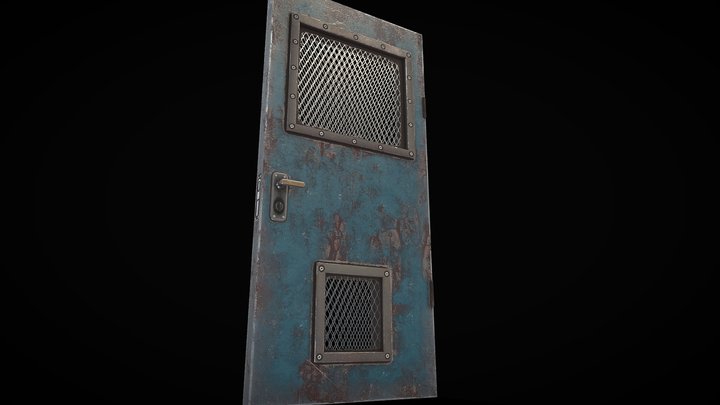Door_ Metal_ Old_15_MB – Modelo 3D gratuito STL