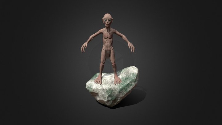 Game ready character. 3D Model