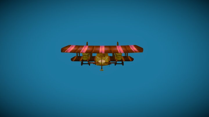 AEG G.IV Bomber 3D Model