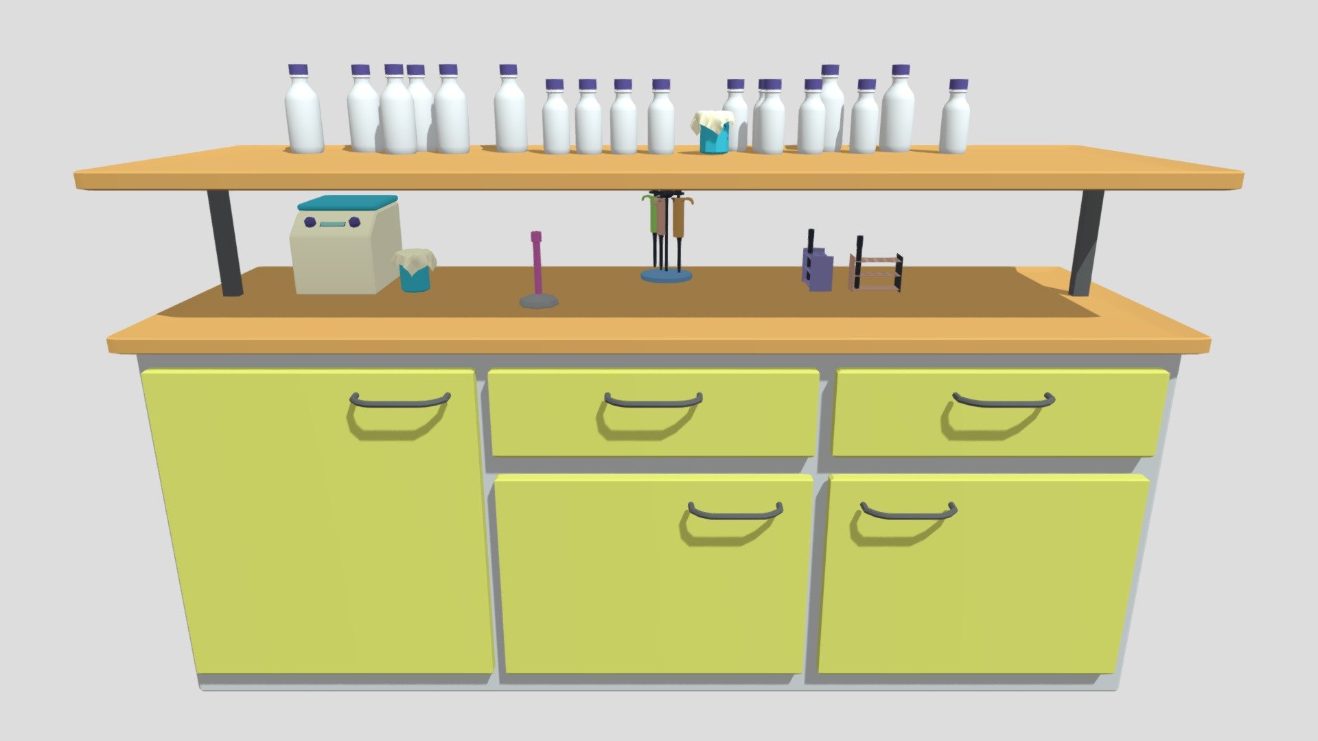 Lab Table Download Free 3D model by zeeshanfareed [a658546] Sketchfab