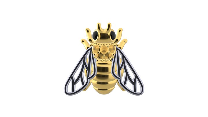 Bee Closed 3D Model
