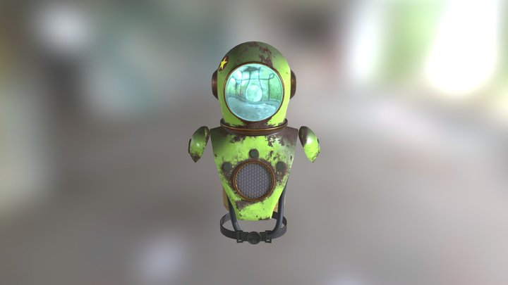 Soviet Aurora Suit 3D Model