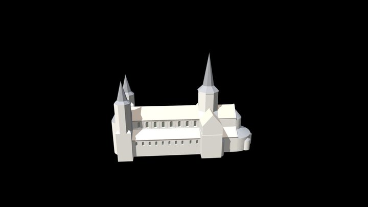 Godehardi - Kirche 3D Model
