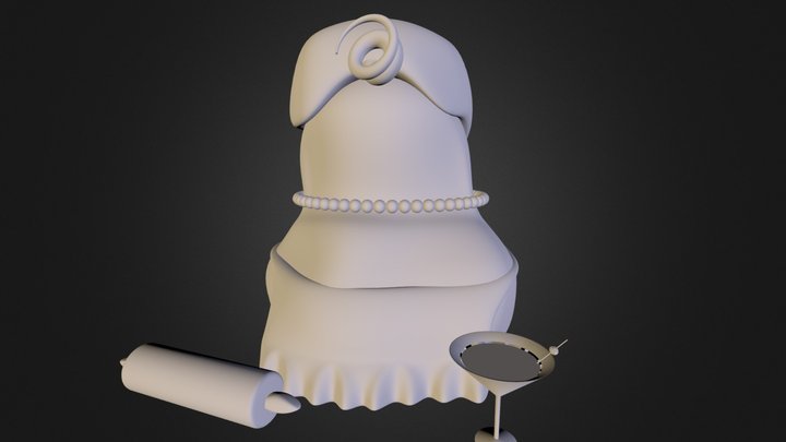 thehousewife.dae 3D Model