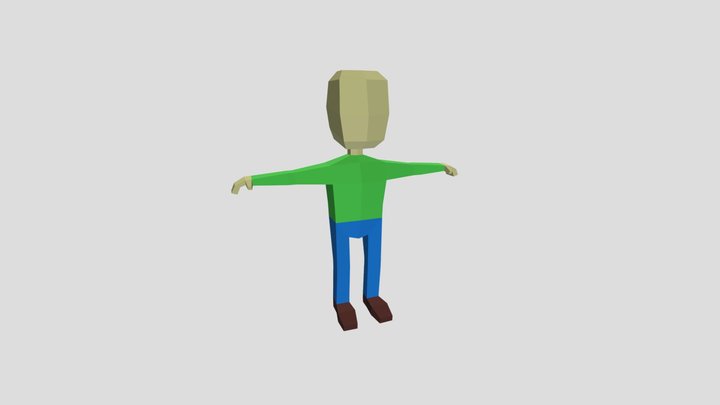 Prototype Character 3D Model