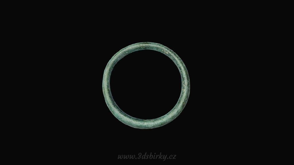 Bronze bracelet / Bronzový náramek — Sketchfab embed 3D viewer