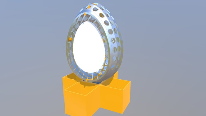 Драгоценное яйцо 3D Model