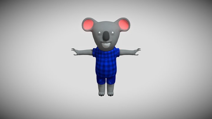 Koala from Crips 3D Model